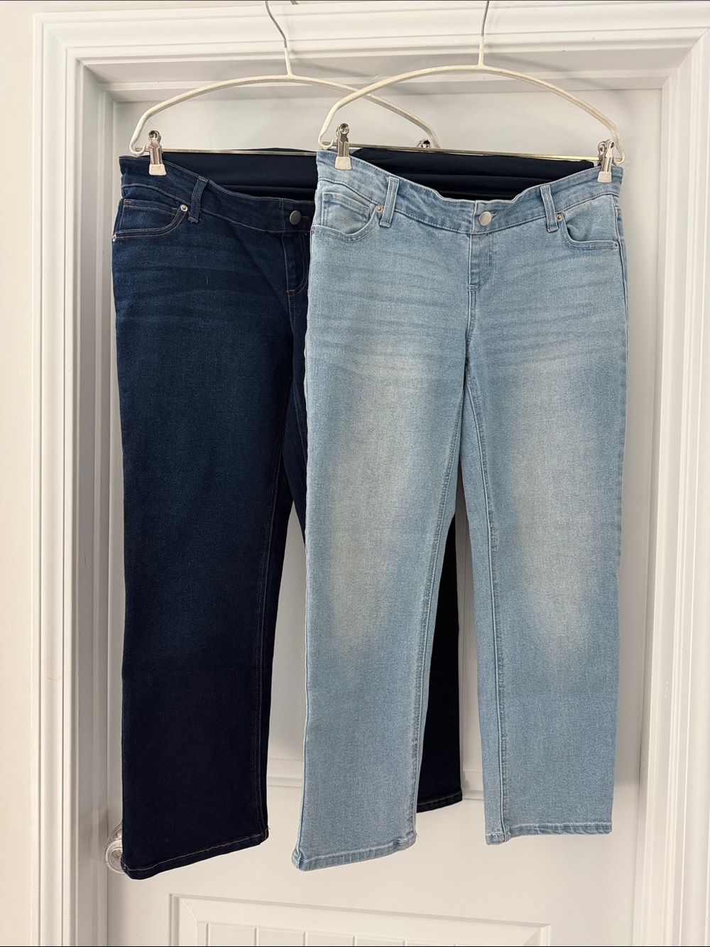 Pair of Maternity Straight Leg jeans